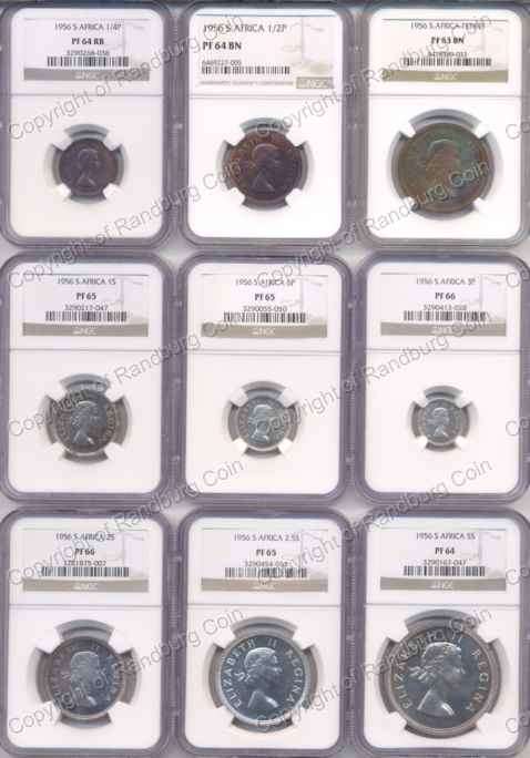 *#* 1956 SHORT PROOF SET NGC SLABBED *#*