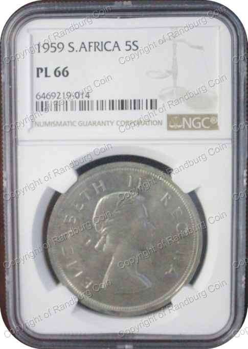 *#* 1959 CROWN NGC SLABBED PL 66 *#*