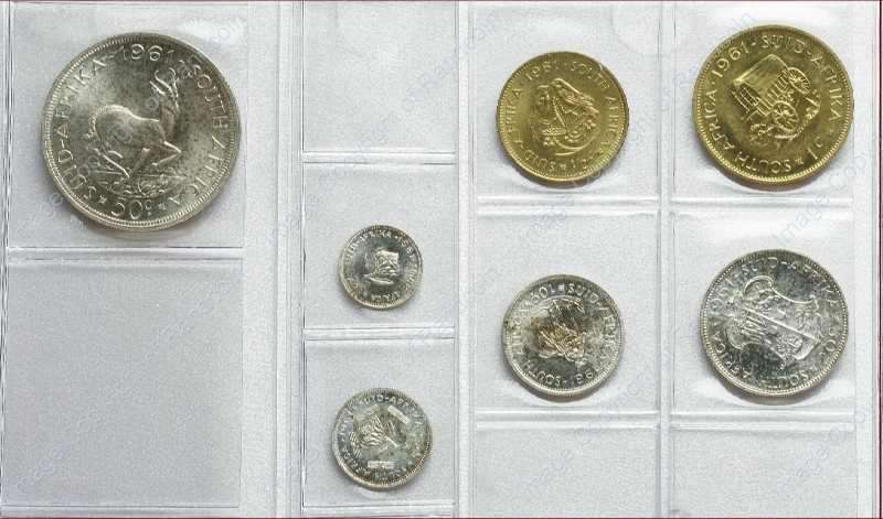 *#* 1961 SA Union Proof Set in a plastic sleeve *#*