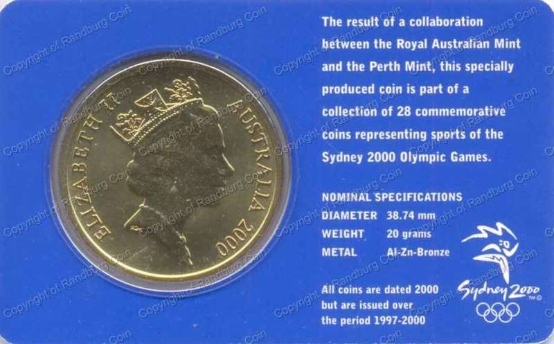 Australia_2000_UNC_5_Dollar_Olympics_Athletics_Coin_rev