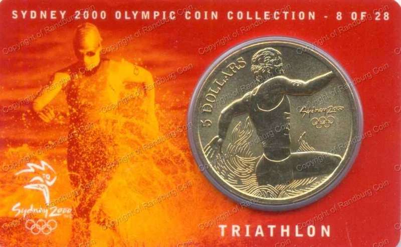 Australia_2000_UNC_5_Dollar_Olympics_Triathlon_Coin_ob