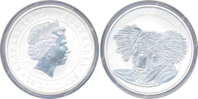 *#* Australia 2014 - 1 kg Pure Silver $30 - Koala *#*