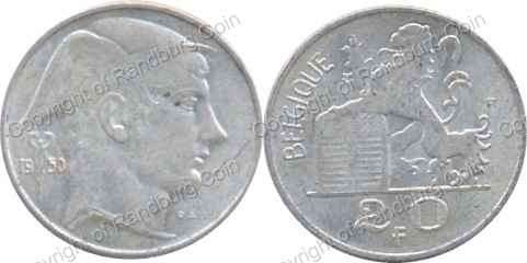 *#* Belgium 1950 - Silver 20 Francs *#*