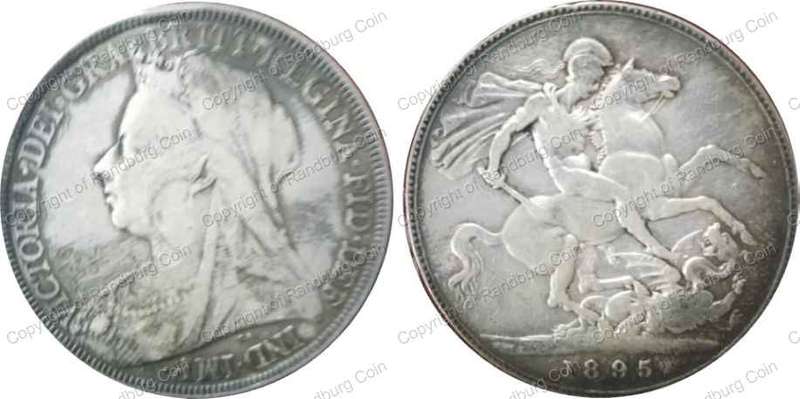 *#* Great Britain 1895 Silver Crown *#*