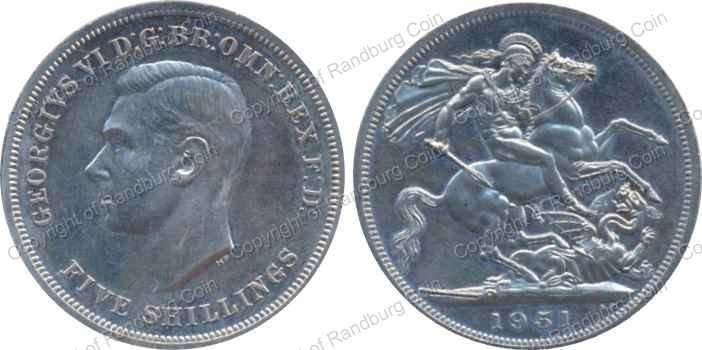 *#* 1951 Festival of Britain Crown in dmaged Box (coin is perfect) *#*