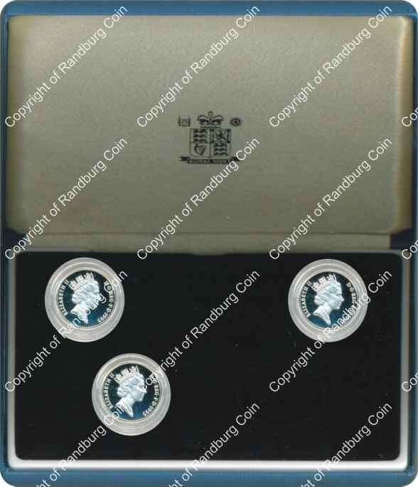 *#* Great Britain 1995 - Proof Silver 1 Pound Collection-missing 1 coin *#*
