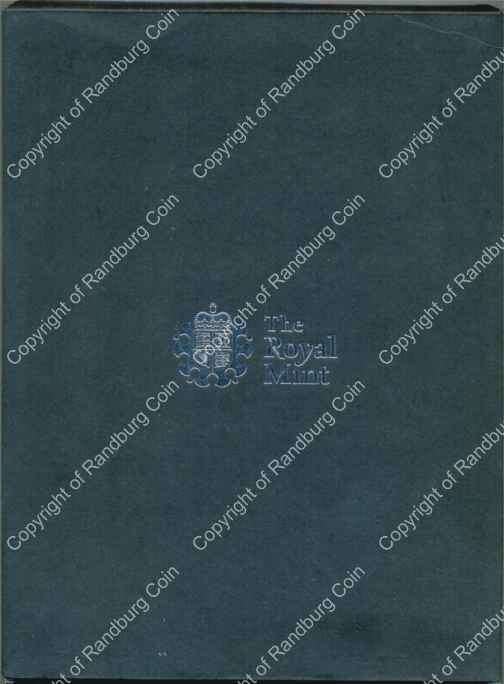 Great Britain 2008 Coinage Royal Shield of Arms Proof Collection cover