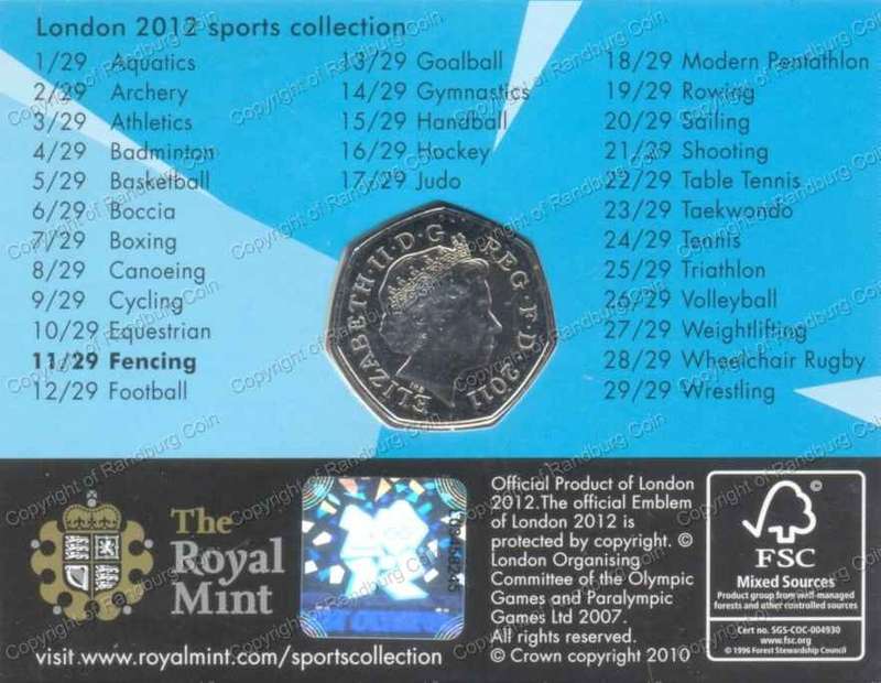 Great_Britain_2011_50_Pence_Olympics_Fencing_Card_ob
