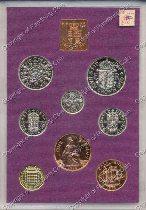 *#* Great Britain and Northern Ireland 1970 Short Proof Coin Set *#*