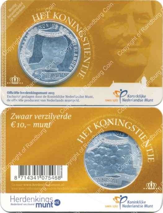 *#* Netherlands 2013 - 10 Euro in card *#*