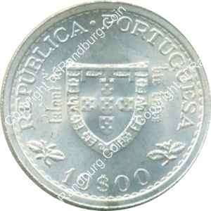 *#* Portugal 1960 Silver 10 Escudos Prince Henry *#*