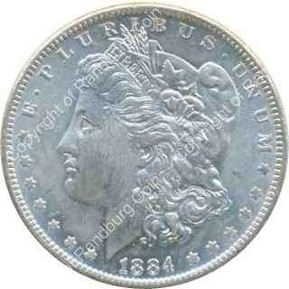 USA 1884 O Morgan Dollar Unc ob