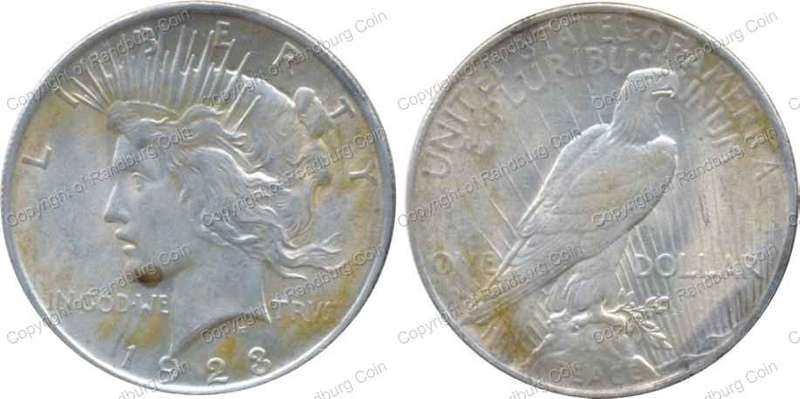 *#* USA 1923 Silver Peace Dollar *#*