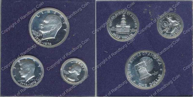 *#* USA 1976 Bicentennial Silver Proof set *#*