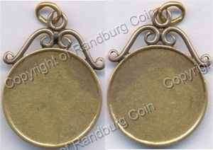 *#* 1900 ZAR Blank Pond with Rim - Pendant *#*