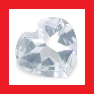 AQUAMARINE - AQUA BLUE HEART SHAPE - 0.185cts