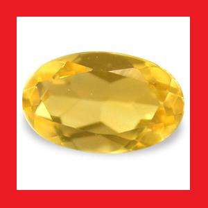 CITRINE -  YELLOW GOLDEN OVAL FACET - 0.20cts