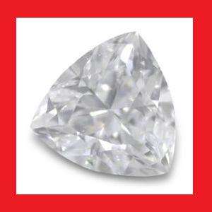 CUBIC ZIRCONIUM - AAA DIAMOND WHITE TRILLIANT FACET - 2.02cts