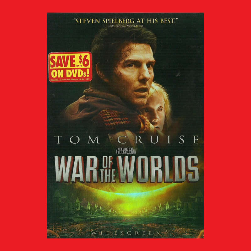 War of the Worlds DVD - Region 1 Edition