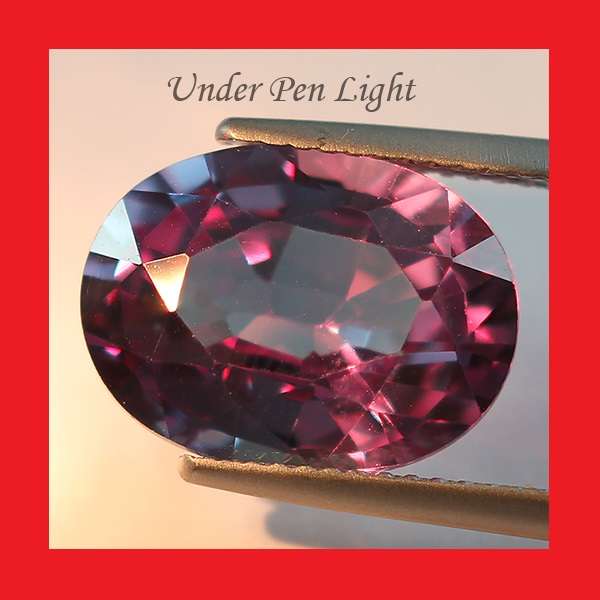 Alexandrite  - Colour Change Oval Facet - 10.18cts