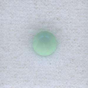 CHRYSOPRASE - LIGHT GREEN ROUND FACET - 1.09cts