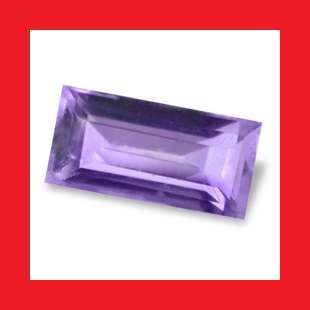 IOLITE - NICE VIOLET BAGUETTE CUT - 0.130cts