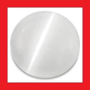 MOONSTONE CAT'S EYE - WHITE ROUND CABOCHON - 1.08cts