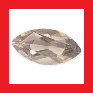SMOKY QUARTZ - DARK SMOKY COLOUR MARQUISE FACET - 0.945cts