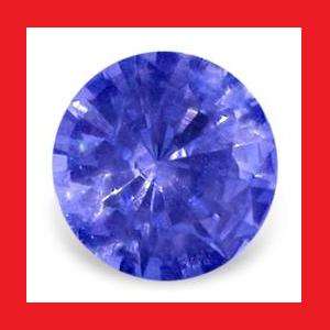 Sapphire (Natural Africa) - Bright Blue Round Facet - 0.19cts