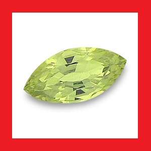 Sapphire (Thailand) - Lime Green Marquise Facet - 0.24cts
