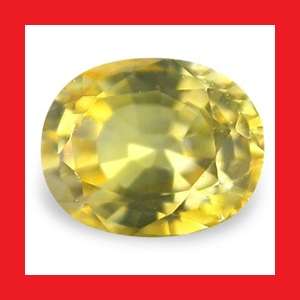 SAPPHIRE - YELLOW OVAL FACET - 0.32cts