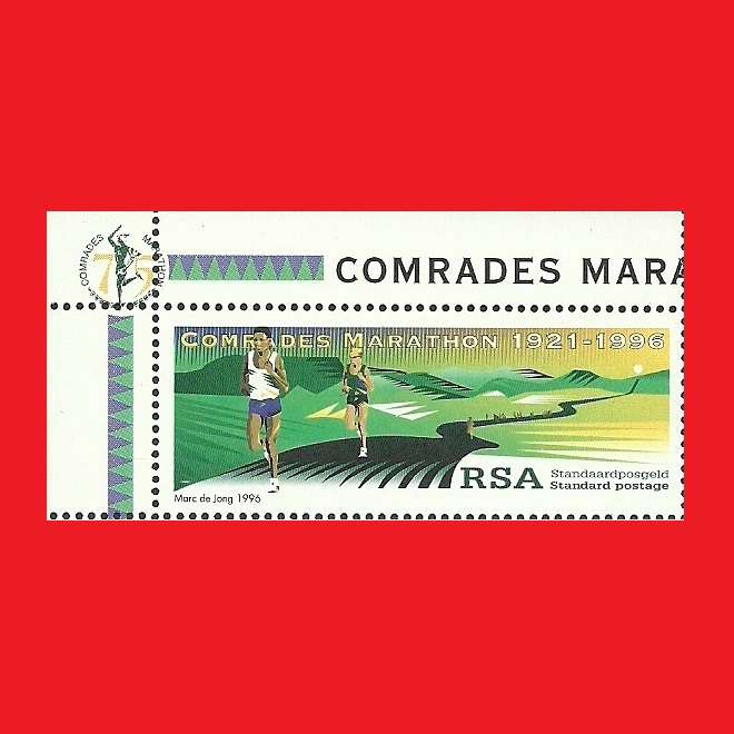 COMRADES MARATHON 75th ANNIVERSARY SACC 952 1996/06/08
