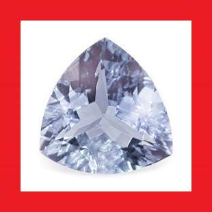 TANZANITE - VIBRANT LIGHT VIOLET BLUE TRILLIANT CUT - 0.08cts