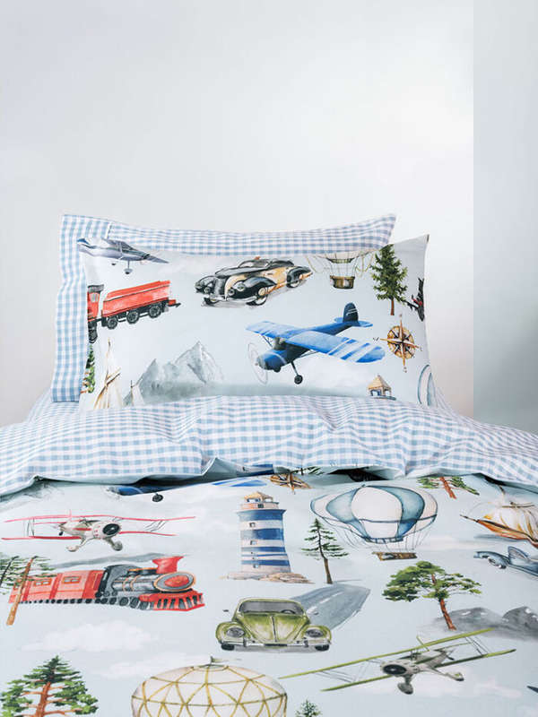 Transport Tales Duvet Cover Set