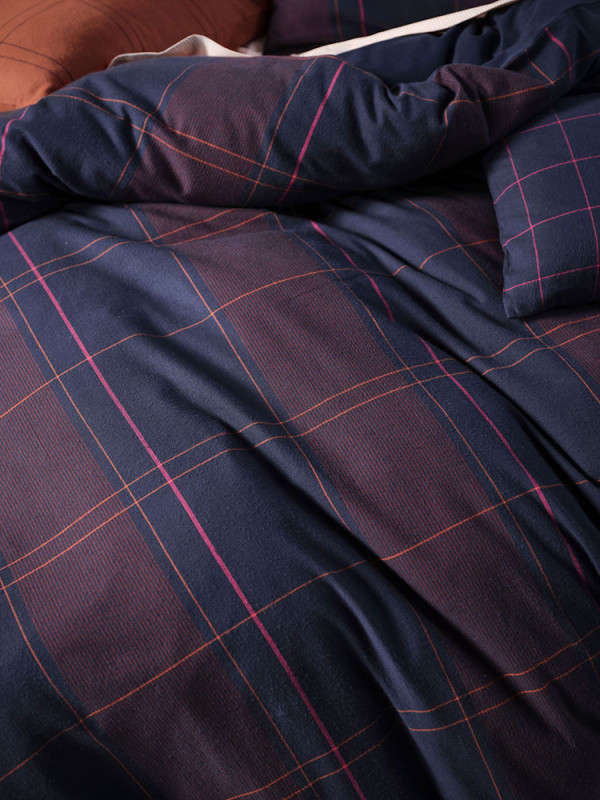 Albert Navy Duvet Cover Set