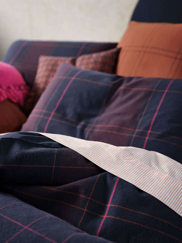 Albert Navy Duvet Cover Set