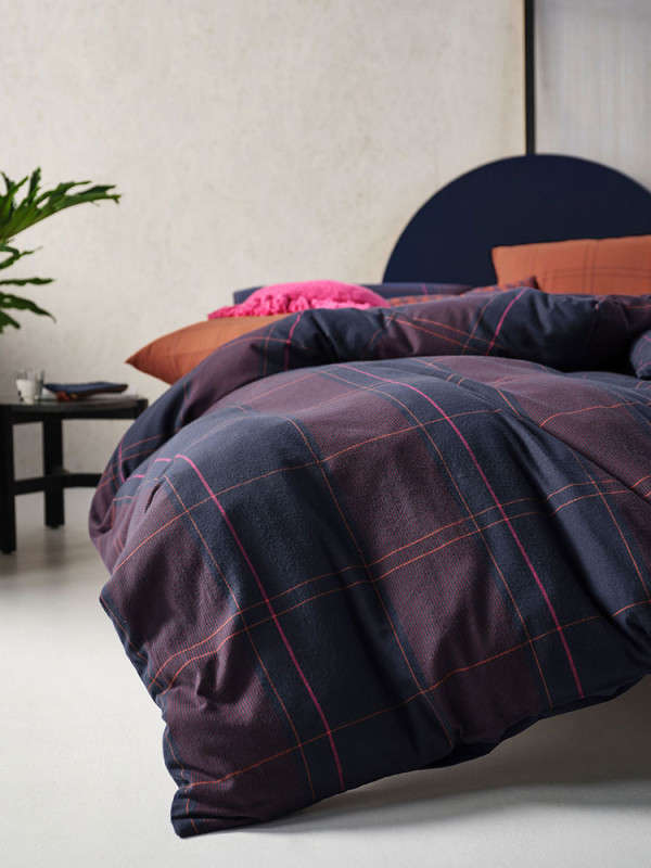 Albert Navy Duvet Cover Set