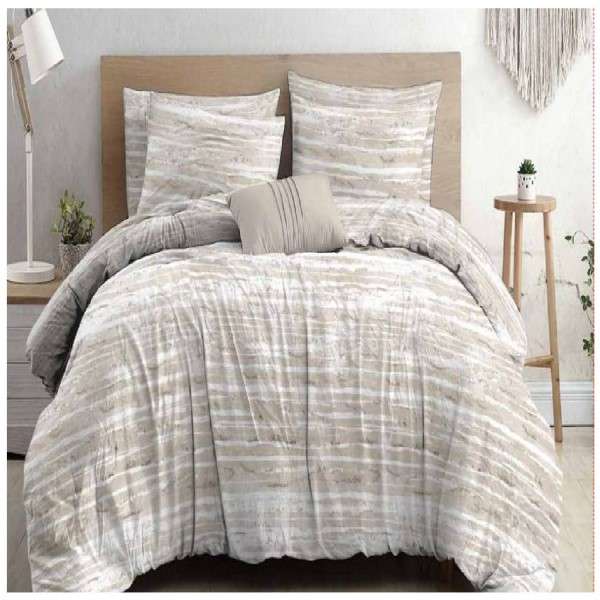 Croft Stone Brush Duvet Cover Set