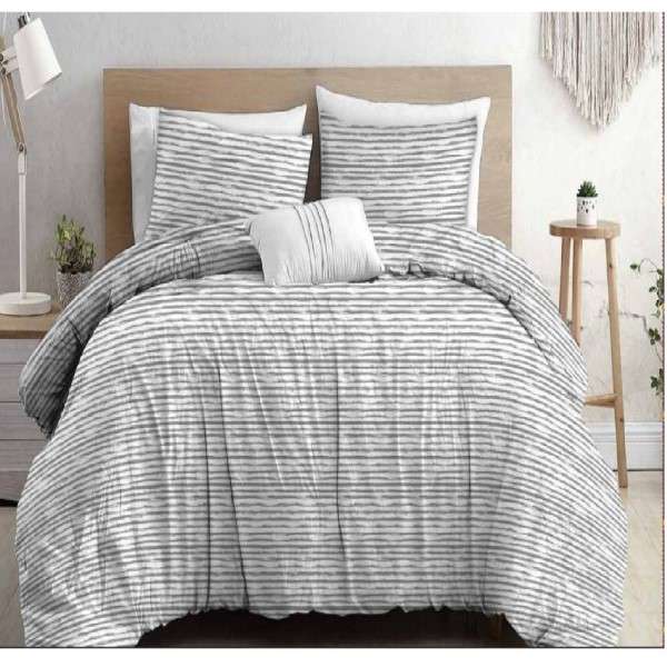 Olivia Grey Duvet Cover Set