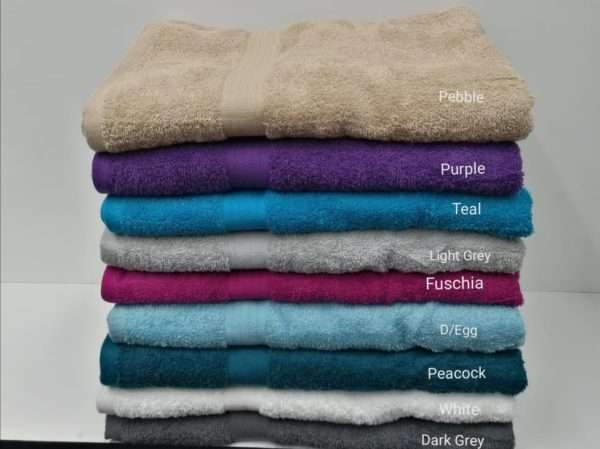 Clearance White Bath Sheet (80X160) 420gsm
