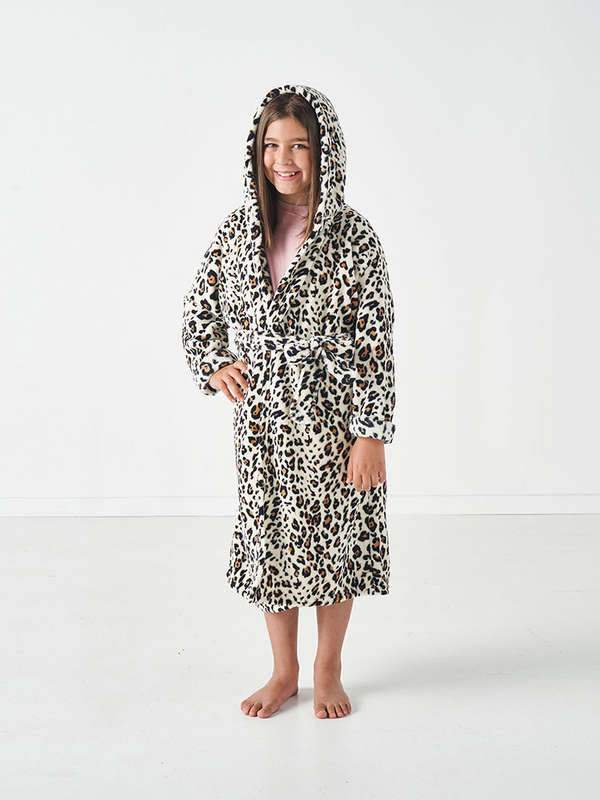 Bathrobe Leopard