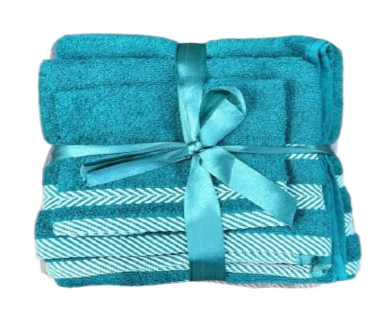 Plush Peacock 3PC Towel Set