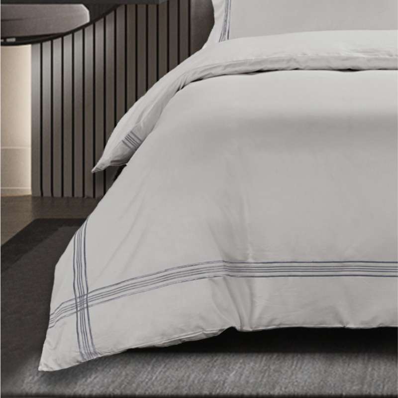 Giorgio Silver Duvet Cover Set