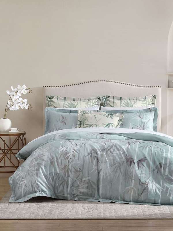 Bamboo Florette Sage Duvet Cover Set