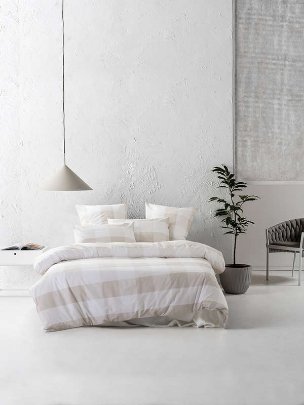 Alec Taupe Duvet Cover Set