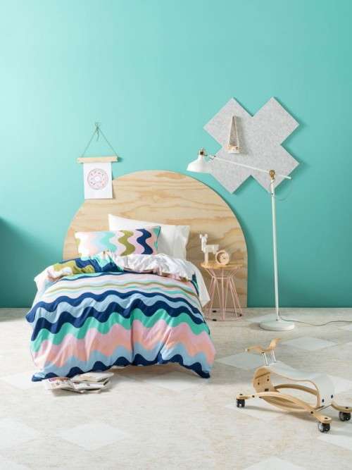 Wavelength Pink Duvet Cover Set