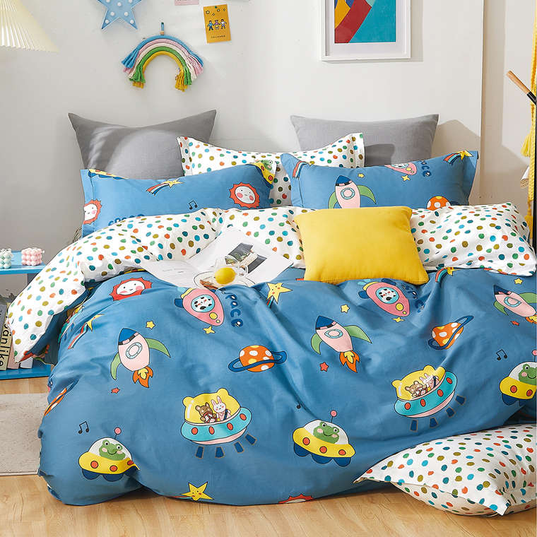 Space Adventure Kids Club Duvet Cover Set