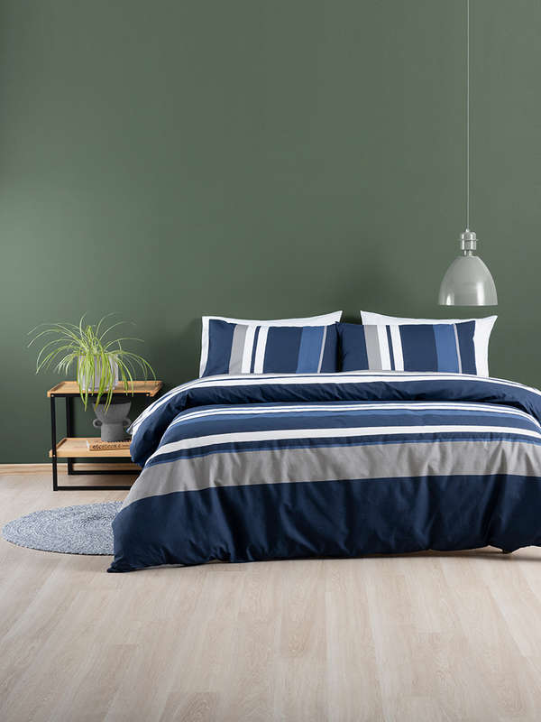 Jon Navy Duvet Cover Set