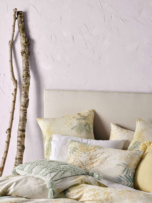 Mimosa Yellow Duvet Cover Set