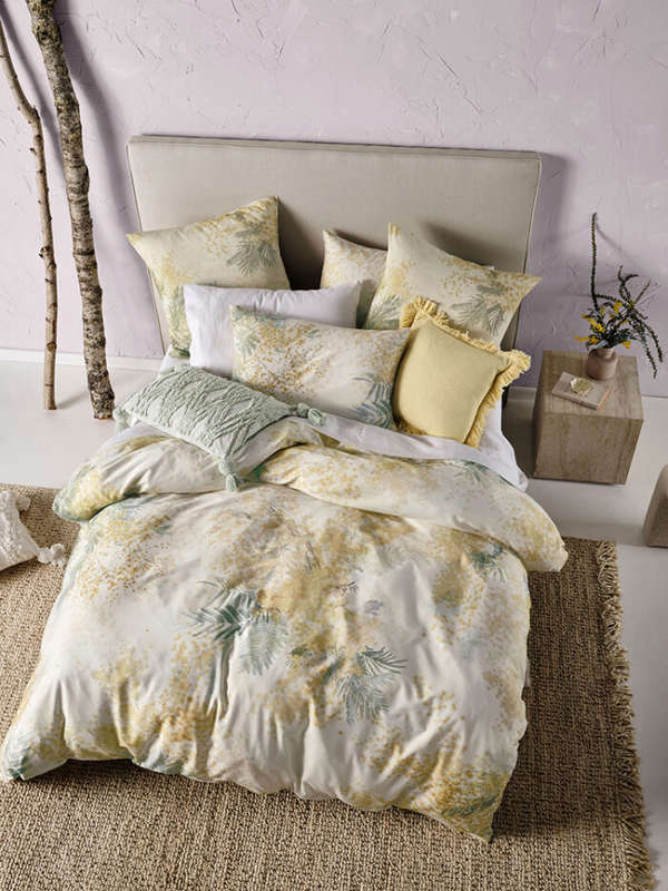 Mimosa Yellow Duvet Cover Set
